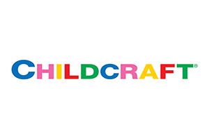 Childcraft logo with multicolored lettering.