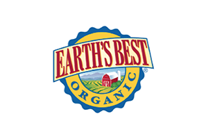 Logo of earth's best organic featuring farm imagery and a red barn.