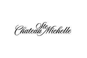 Elegant script logo of chateau ste. michelle.