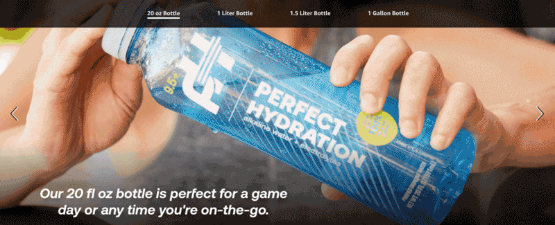 Perfect Hydration size carousel Perfect Hydration size carousel