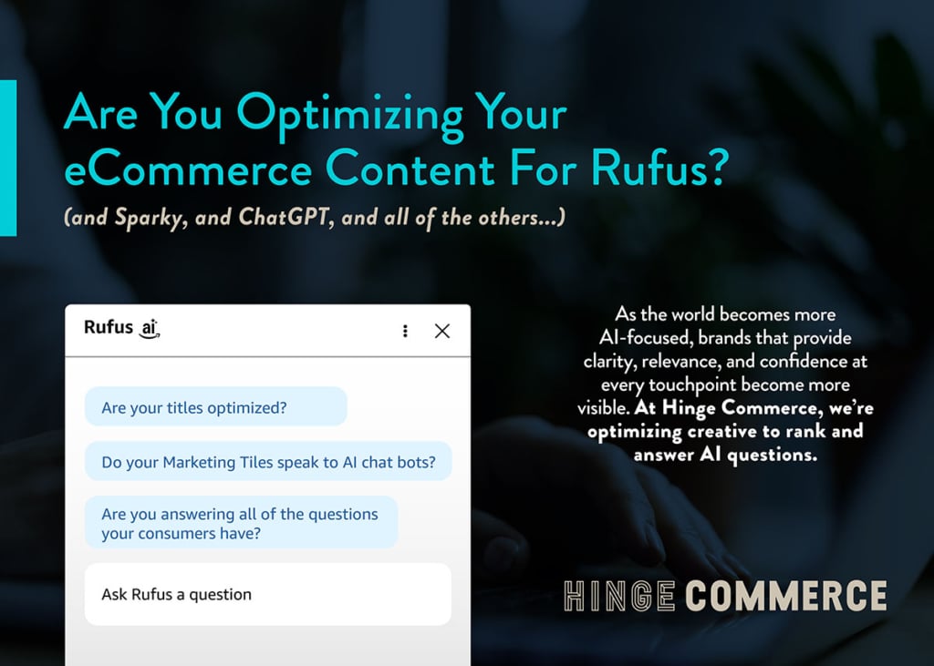 optimizing content for amazon rufus ai